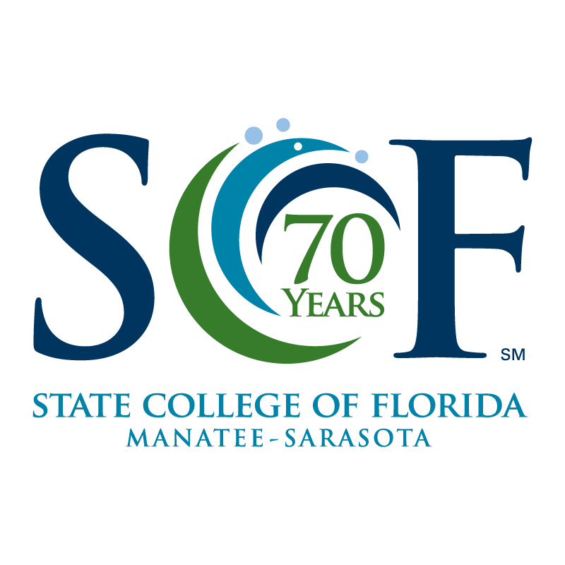 State College of Florida, Manatee-Sarasota 70 Years logo